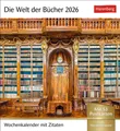 Produktbild: Harenberg Die Welt der Bücher Wochenkalender 2026 Postkartenkalender 3310074