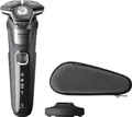 Produktbild: Philips Serie 5000 elektrischer Nass- und Trockenrasierer S5887/35 Carbongrau