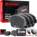 Produktbild: Set Brembo Vorderer Bremsscheibenbelag P 36 014 Jaguar S-Type Set 4 Stk