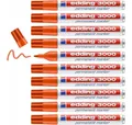 Produktbild: edding Marker Dauermarker 3000 Orange 10 Stück