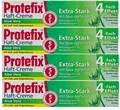 Produktbild: Protefix Haftcreme Aloe Vera Extra Stark Nass Haftkraft 4 fach Effekt 4x 47g NEU