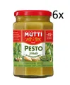 Produktbild: 6x Mutti Pesto Verde Pomodori Verdi Grünes Tomatenpesto Pasta Sauce Glas 180g