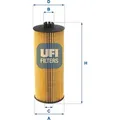 Produktbild: UFI 2500500 83mm für MAN