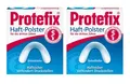Produktbild: 2x Haftpolster Protefix Haftsicher für Vollprothesen Unterkiefer
