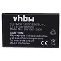 Produktbild: vhbw Akku kompatibel mit Manta 4091S Dual SIM Handy Smartphone Telefon (900 mAh, 3,7 V, Li-Ion)