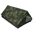 Produktbild: 2 PERSONEN ZELT MINIPACK CAMPING FESTIVAL REISEN CARRY BAG DEUTSCHE FLECKTARN TA