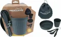 Produktbild: Geschirr-Set Lifetime Grau Camping 6 Stücke