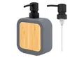 Produktbild: eluno Seifenspender für 300 ml Flüssigseife, mit Bambus und Kratzschutz
