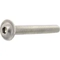 Produktbild: Linsenschrauben mit Flansch M5x40 Form 2 Vollgewinde ISO7380-2, Edelstahl A2-70