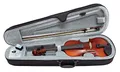 Produktbild: GEWApure Violingarnitur EW Ebenholz 1/8 spielfertig mit Kinnhalter, Feinstimmsaitenhalter, Bogen, Kolophonium, Etui mit Tragegurt