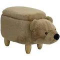 Produktbild: Svita Tierhocker, Braun, Textil, Tiere, 30x37x60 cm, Wohnzimmer, Hocker, Sitzhocker