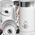Produktbild: Adler Ad 4494 Automatischer Metall-milchaufschäumer Oder -wärmer , Weiß