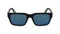 Produktbild: Lacoste Men's Sunglasses L6004S - Matte Black with Solid Smoke W/Green Mirror Lens