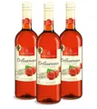 Produktbild: Katlenburger Reiner Fruchtwein, Beerenwein, lieblicher Obstwein mit ausgeprägtem Erdbeergeschmack, 8,5% volume, Lieblich (3 x 0.75 l)