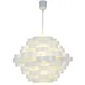 Produktbild: Näve Hängeleuchte White Line, Weiß, Kunststoff, Kugel,Kugel, 120 cm, Lampen & Leuchten, Innenbeleuchtung, Hängelampen, Esstischlampen