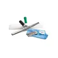 Produktbild: UNGER PRO Advanced Set Glasreinigungs-Set, 4-teilig AKG14 , 1 Set = Fensterwischer, Einwascher, Glasschaber, Mikrofasertuch