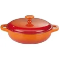 Produktbild: GSW Gusseisen Schmortopf/Bräter (Orange, 30cm)