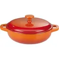 Produktbild: Gusseisen Schmortopf Orange Shadow 30cm - Orange