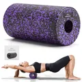 Produktbild: EVEREST FITNESS Faszienrolle 30cm mittelhart - Fitness Rolle Faszienrolle Wirbelsäule - Pilates Rolle Massagerolle Rücken - Rückenrolle Massage Rolle - Foam Roller