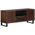 Produktbild: vidaXL TV-Schrank Braun 100x34x46 cm Massivholz Mango