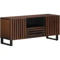 Produktbild: Tv-schrank Braun 100x34x46 Cm Massivholz Mango Vidaxl