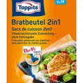 Produktbild: Toppits Bratbeutel 2in1 Mx8St OptiVit Ventil Fettfrei garen Dampfgaren Aromafrei