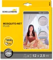 Produktbild: SCHELLENBERG Fliegengitter-Gewebe Insektenschutz-Vorhang Plus Betthimmel, (Set, 1-St), Moskitonetz Baldachin für das Bett, 2,5 m x 12 m, weiß
