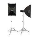 Produktbild: Walimex pro Stager 600 HSS Studioblitz Set Double by studio-ausruestung.de
