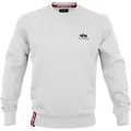 Produktbild: Alpha Industries Basic Sweater Small Logo weiß, Größe XL
