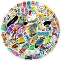 Produktbild: Skateboard Aufkleber - 50 Stück Graffiti Stickers für Motorräder, Fahrrad, Snowboard, Gepäck, Laptop, Auto, Koffer - Wasserdichte Vinyl Stickers für Kinder und Jugendliche