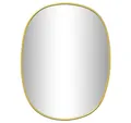 Produktbild: vidaXL Spiegel Wandspiegel Golden 40x30 cm (1-St)