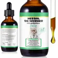 Produktbild: Wurmkur Katzen 60ml Parasitenbekämpfung Verdauungstärkung natürliche Inhaltss...