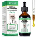 Produktbild: Flüssige Wurmkur für Katzen 60ml - Mit Probiotika, Breitband-Parasitenschutz
