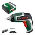 Produktbild: Bosch Akku-Schrauber IXO 7 mit 10 Stand. Bits u. Aufbewahrungsbox
