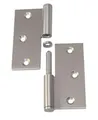 Produktbild: aushebbares Türscharnier  90x90mm links Edelstahl, AV10871090
