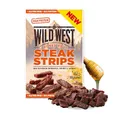 Produktbild: Wild West Steak Strips, 25g Honey BBQ Rindfleisch, Beef Jerky high Protein Trockenfleisch, Protein Snack
