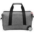 Produktbild: REISENTHEL® Reisetasche allrounder trolley, 2-fach höhenverstellbare Teleskopstange - wasserabweisendes Material blau