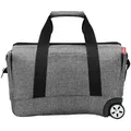 Produktbild: reisenthel traveling allrounder L - Rollenreisetasche 49 cm (twist silver)