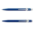 Produktbild: Caran d'Ache 849 Set: Kugelschreiber & Druckbleistift, Saphirblau
