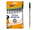 Produktbild: BIC Kugelschreiber Cristal Original, (10-tlg), Strichstärke: 0,4 mm, mit Kappe