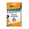 Produktbild: 3086123734753 Długopis Cristal Original 10szt czarny BIC BIC