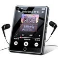 Produktbild: 64GB MP3 Player Bluetooth 2,8 Zoll Tragbarer Touchscreen MP3-Player mit Kopfhörer,HiFi-Sound Musik mit Lautsprecher FM Radio Aufnahme E-Book MP3 Player mit Bluetooth Musikplayer