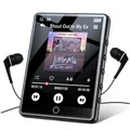 Produktbild: 64GB MP3 Player Bluetooth 2,8 Zoll Tragbarer Touchscreen MP3-Player mit Kopfh...