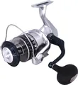 Produktbild: SHIMANO 2020 Saragosa SW A, 8000 HG, Beidhändig, Salzwasser Angelrolle, Frontbremse, SRG8000SWAHG