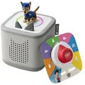 Produktbild: tonies® Toniebox 2 Starter Set Mondgrau mit Paw Patrol Tonie Chase und Play Set