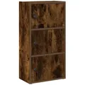 Produktbild: vidaXL Bücherregal Räuchereiche 40x24x77 cm Holzwerkstoff