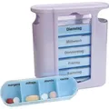 Produktbild: Pillen-/ Tablettenbox 13x11x4cm Wocheneinteilung