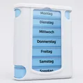 Produktbild: Pillendose Tablettenbox Pillenbox Pillenturm Medikamentenbox Tabletten 7 Tage