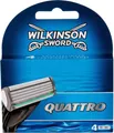 Produktbild: Wilkinson, Quattro, Rasiererkartuschen, 4 Stück