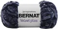 Produktbild: Bernat 16125656008 YARN Garn Samt plus Vel, Indigo Velvet, 71 meter
